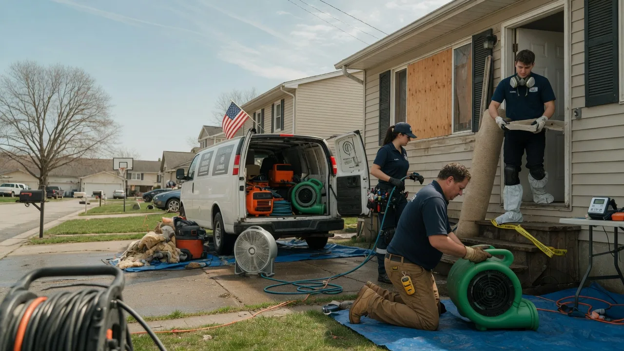 Water Damage Restoration in Brownstown, PA near me